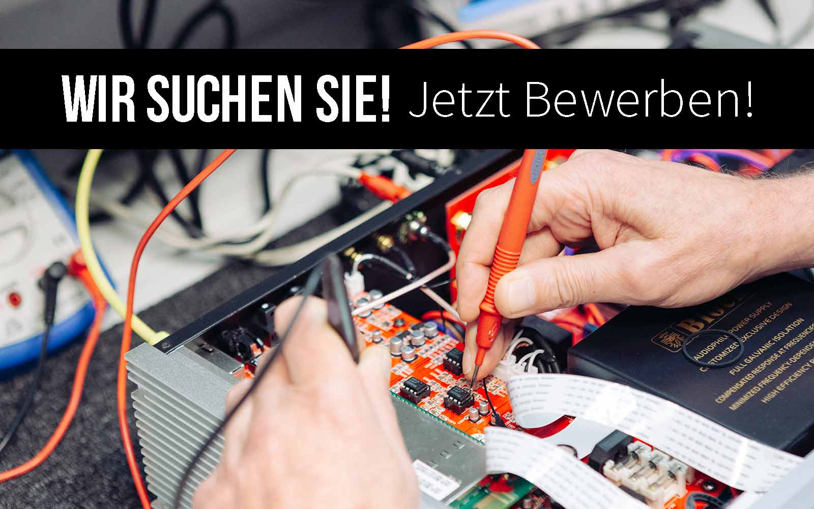 Verstärken Sie unser Team! Verstärken Sie unser Team!
