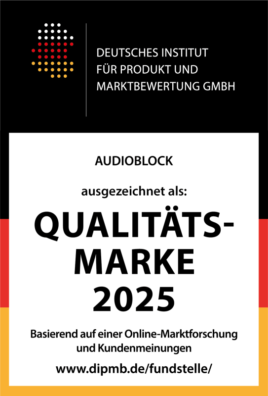 Qualitäts-Marke des Jahres 2025! 